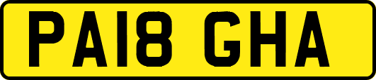 PA18GHA