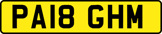 PA18GHM