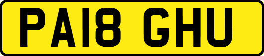 PA18GHU