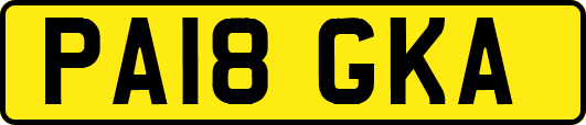 PA18GKA