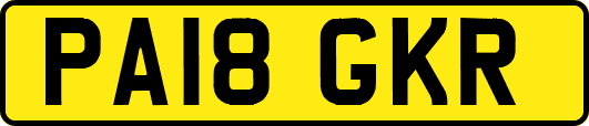 PA18GKR