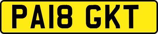 PA18GKT