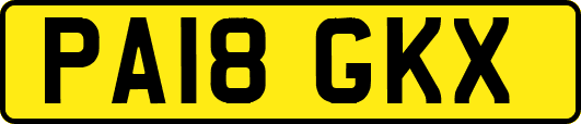 PA18GKX