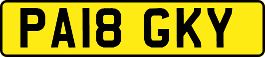 PA18GKY