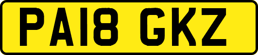 PA18GKZ