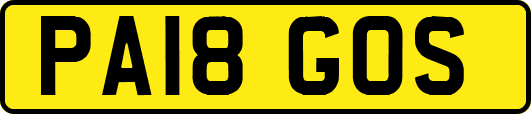 PA18GOS