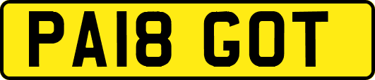 PA18GOT