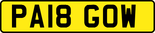 PA18GOW