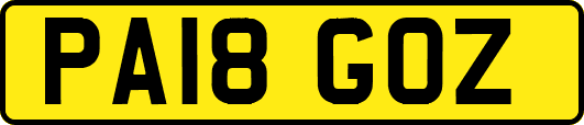 PA18GOZ