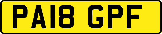 PA18GPF