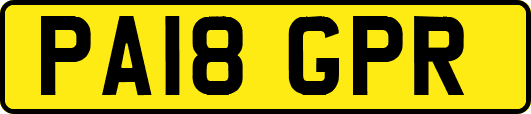 PA18GPR