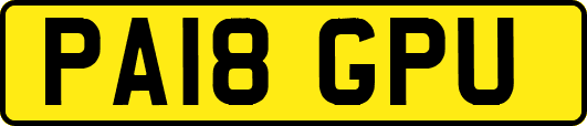 PA18GPU