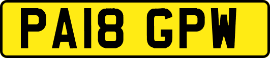 PA18GPW