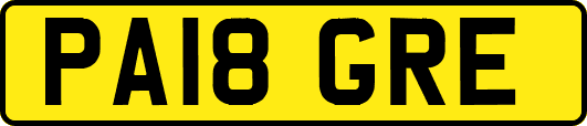 PA18GRE