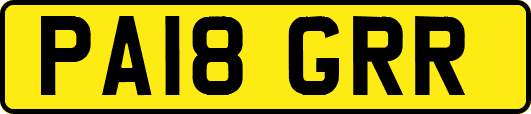 PA18GRR