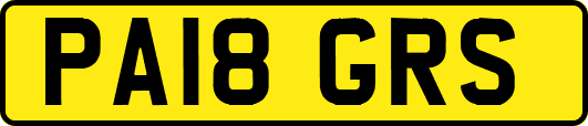 PA18GRS