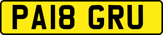 PA18GRU