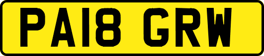 PA18GRW