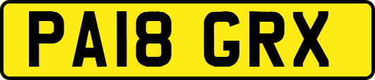 PA18GRX