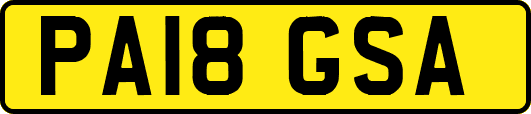 PA18GSA