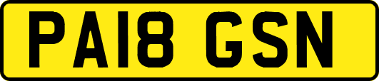 PA18GSN