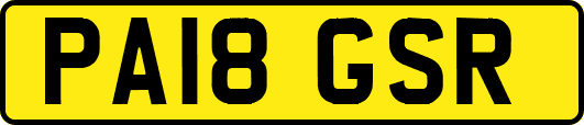 PA18GSR
