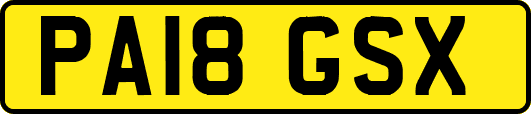 PA18GSX