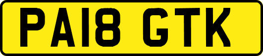 PA18GTK