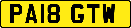 PA18GTW