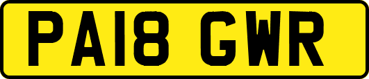 PA18GWR
