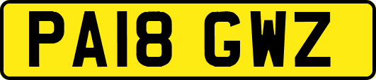 PA18GWZ