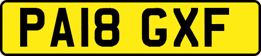 PA18GXF
