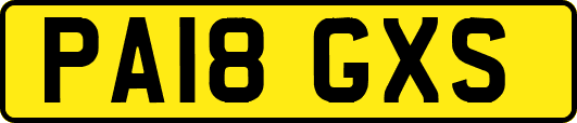 PA18GXS
