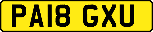 PA18GXU