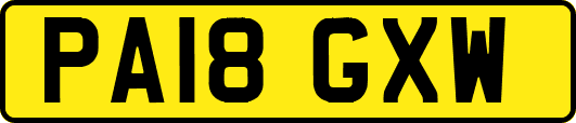 PA18GXW