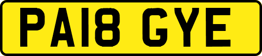 PA18GYE