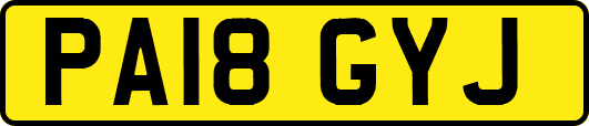 PA18GYJ