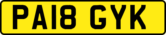 PA18GYK