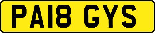 PA18GYS
