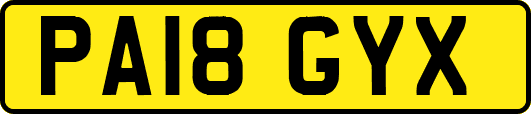 PA18GYX