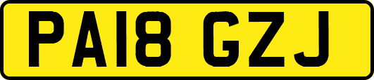PA18GZJ