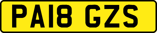 PA18GZS