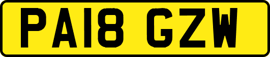 PA18GZW