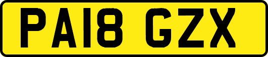 PA18GZX