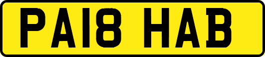 PA18HAB