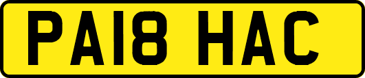 PA18HAC