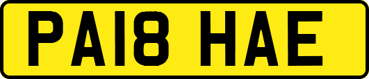 PA18HAE