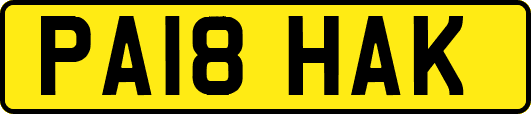 PA18HAK
