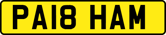 PA18HAM