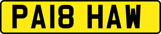 PA18HAW